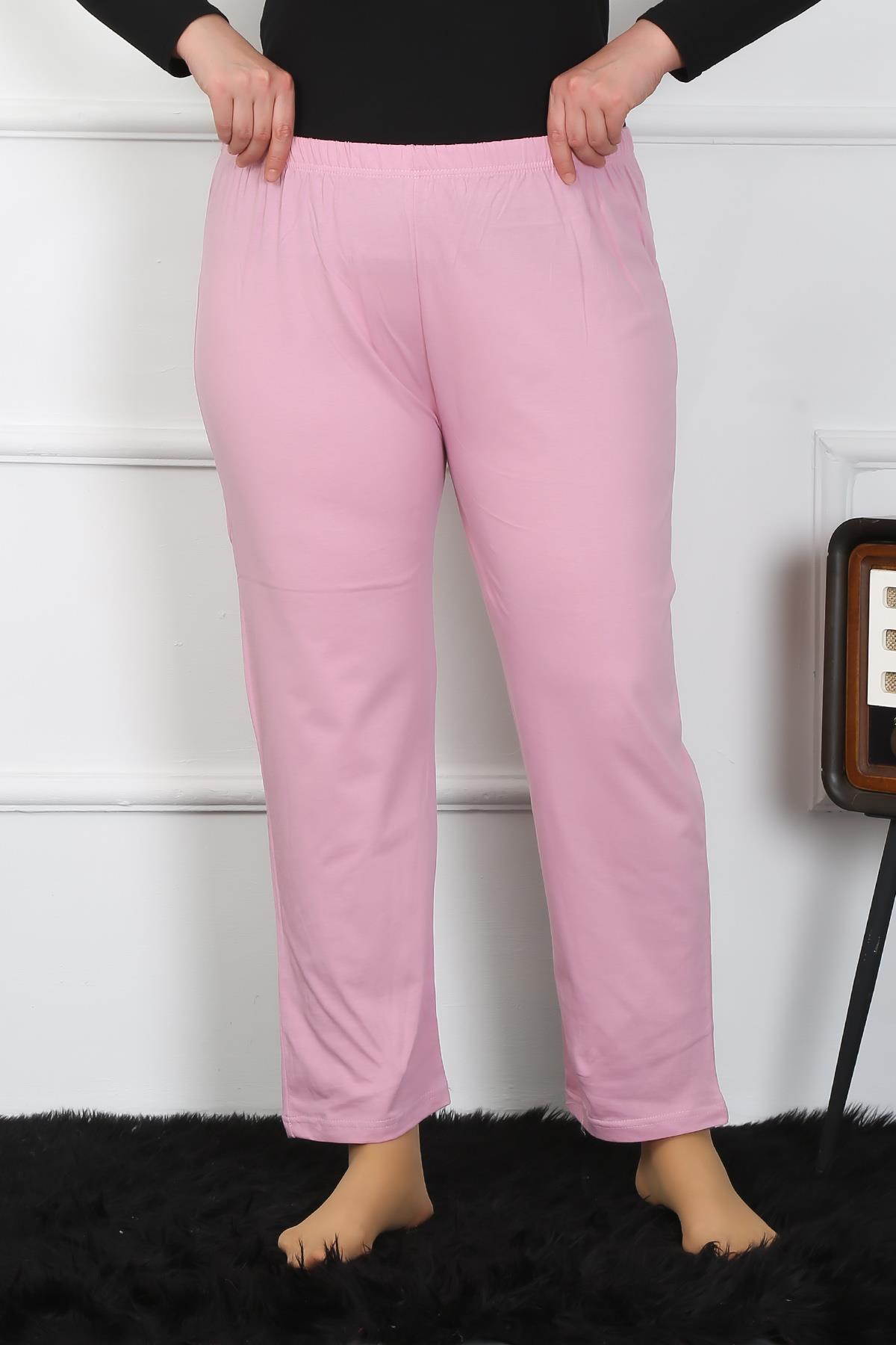 moda-cizgi-kadin-buyuk-beden-pembe-tek-alt-pijama-27505-383102-77-B blank
