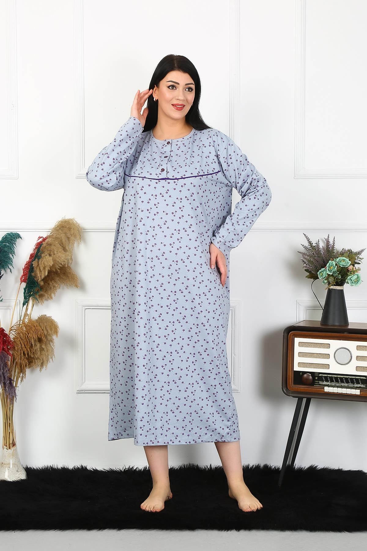 moda-cizgi-kadin-buyuk-beden-uzun-kol-indigo-anne-gecelik-1366-383656-77-B blank