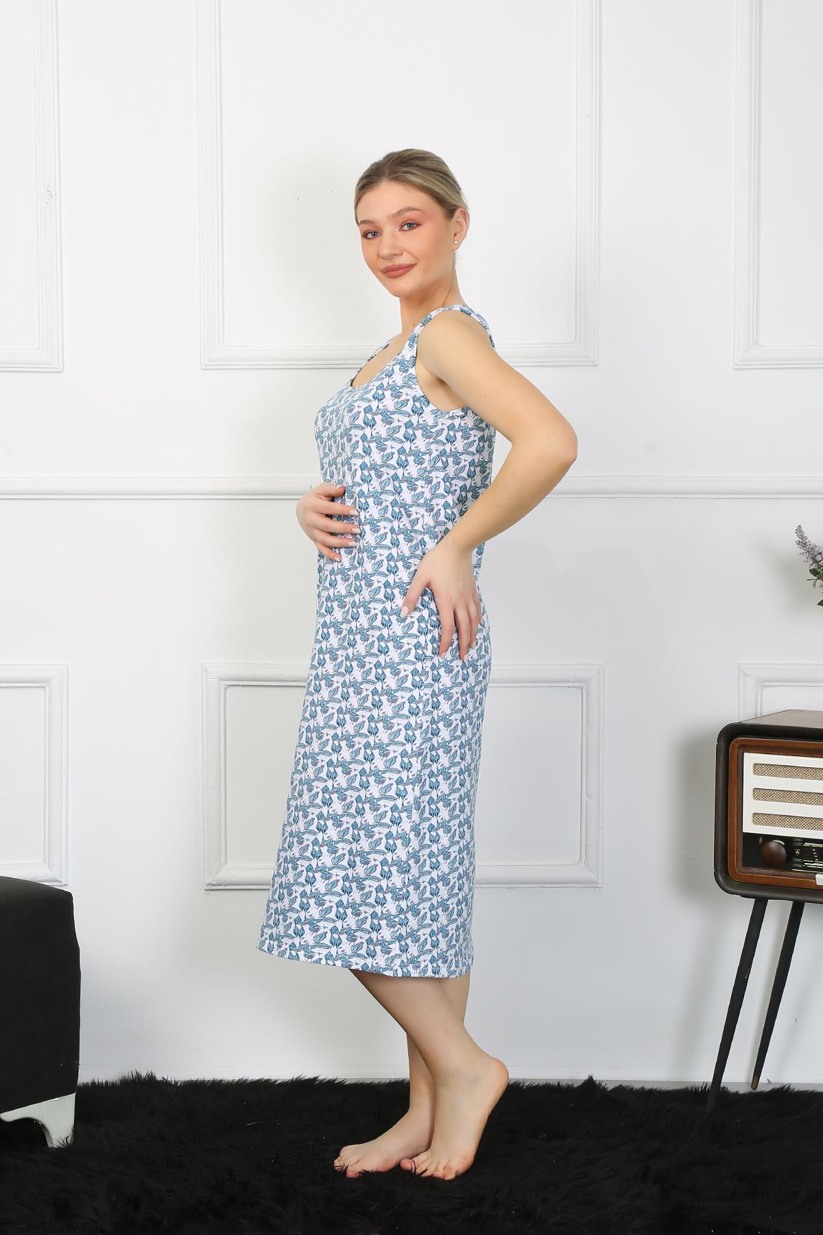 moda-cizgi-kadin-kalin-askili-penye-uzun-gecelik-12005-383186-77-B blank