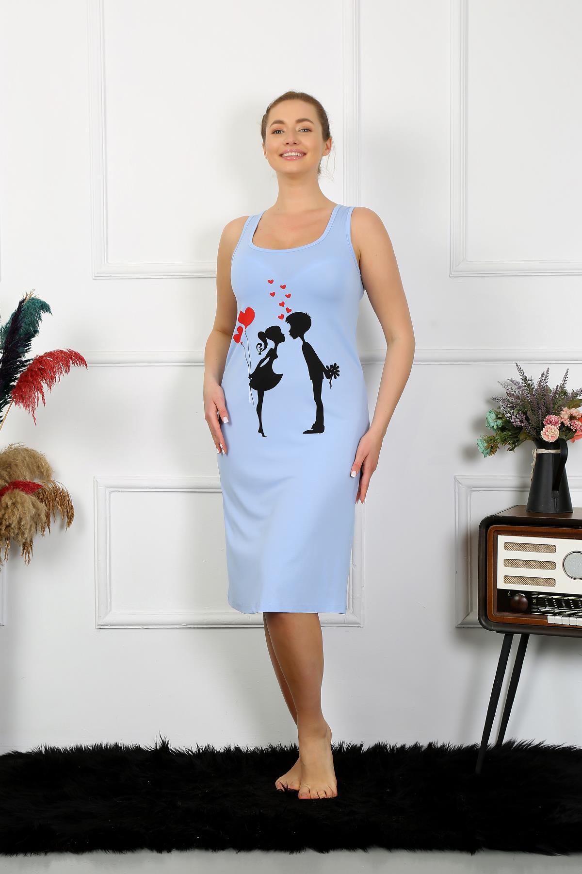 moda-cizgi-kadin-kalin-askili-penye-uzun-mavi-gecelik-12001-382537-76-B blank