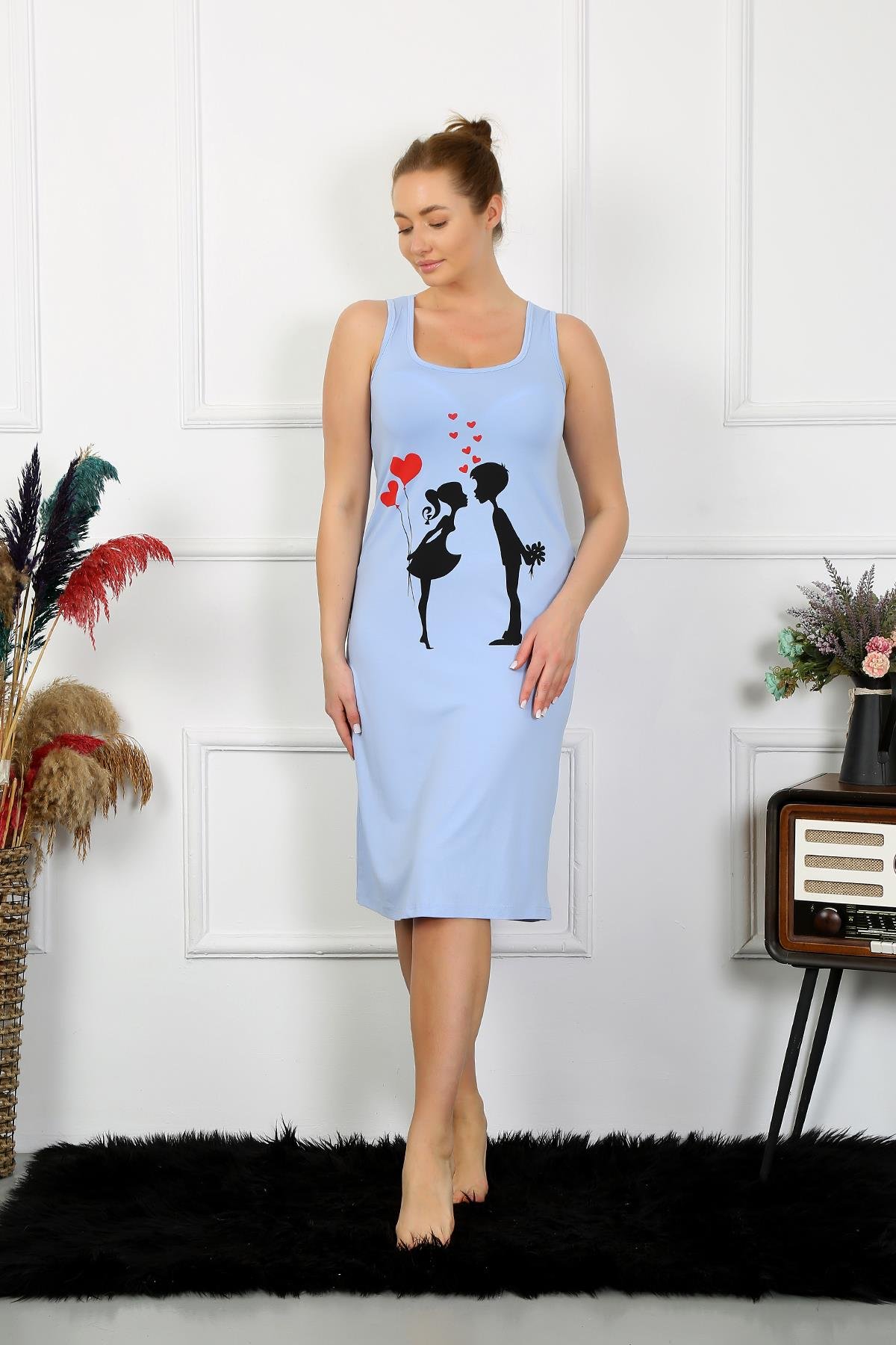 moda-cizgi-kadin-kalin-askili-penye-uzun-mavi-gecelik-12001-382539-76-B blank