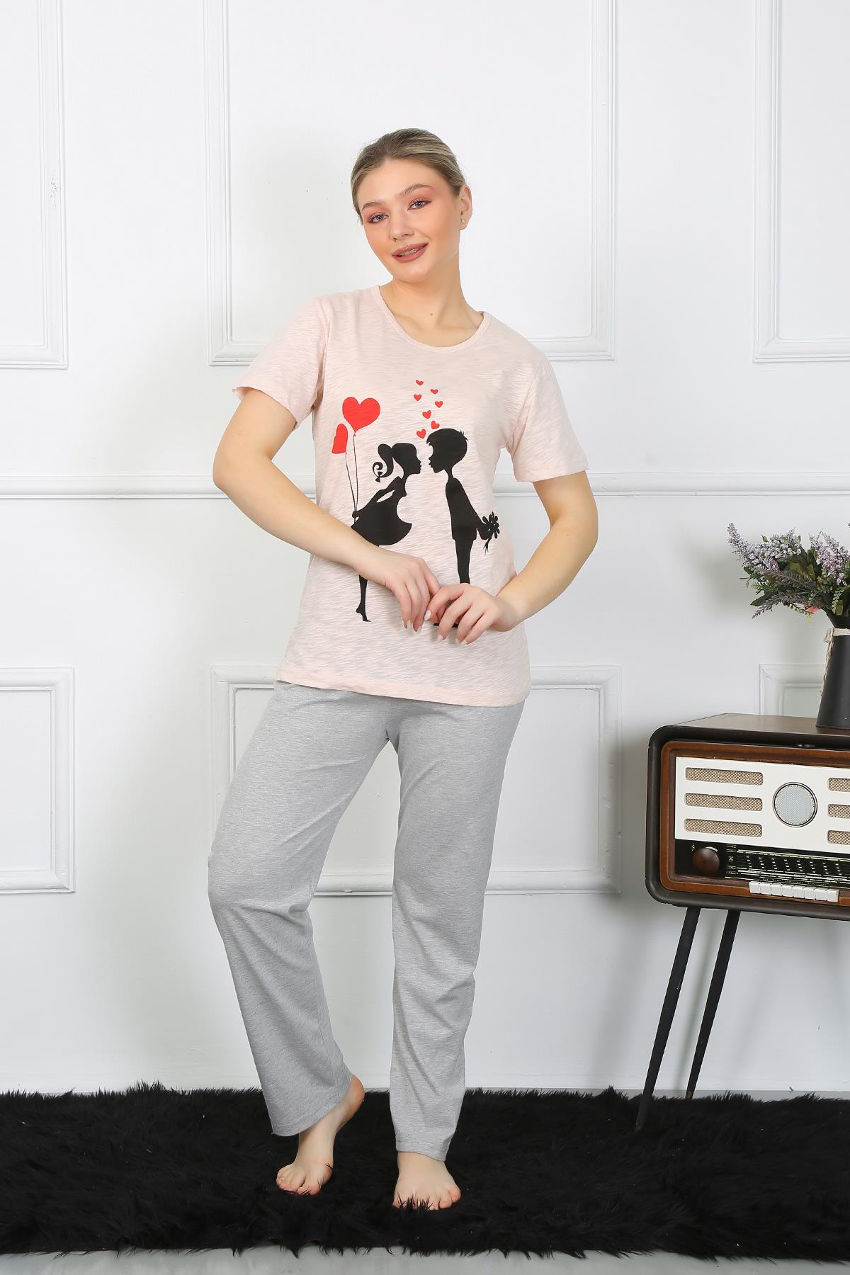moda-cizgi-kadin-kisa-kol-penye-pijama-takim-4207-383331-77-B blank