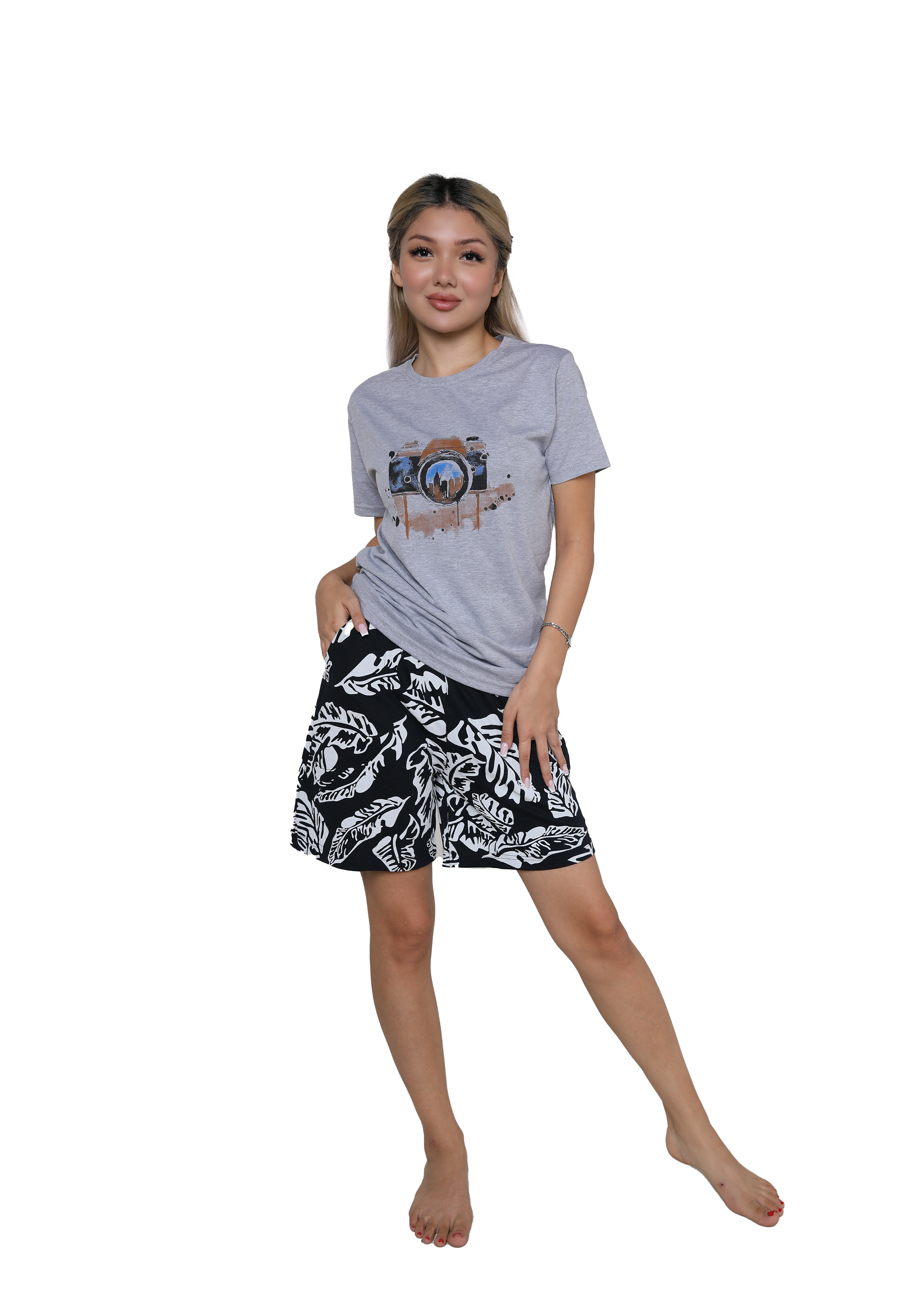 moda-cizgi-kadin-kisa-kol-sortlu-pijama-takim-3626-385062-77-B blank