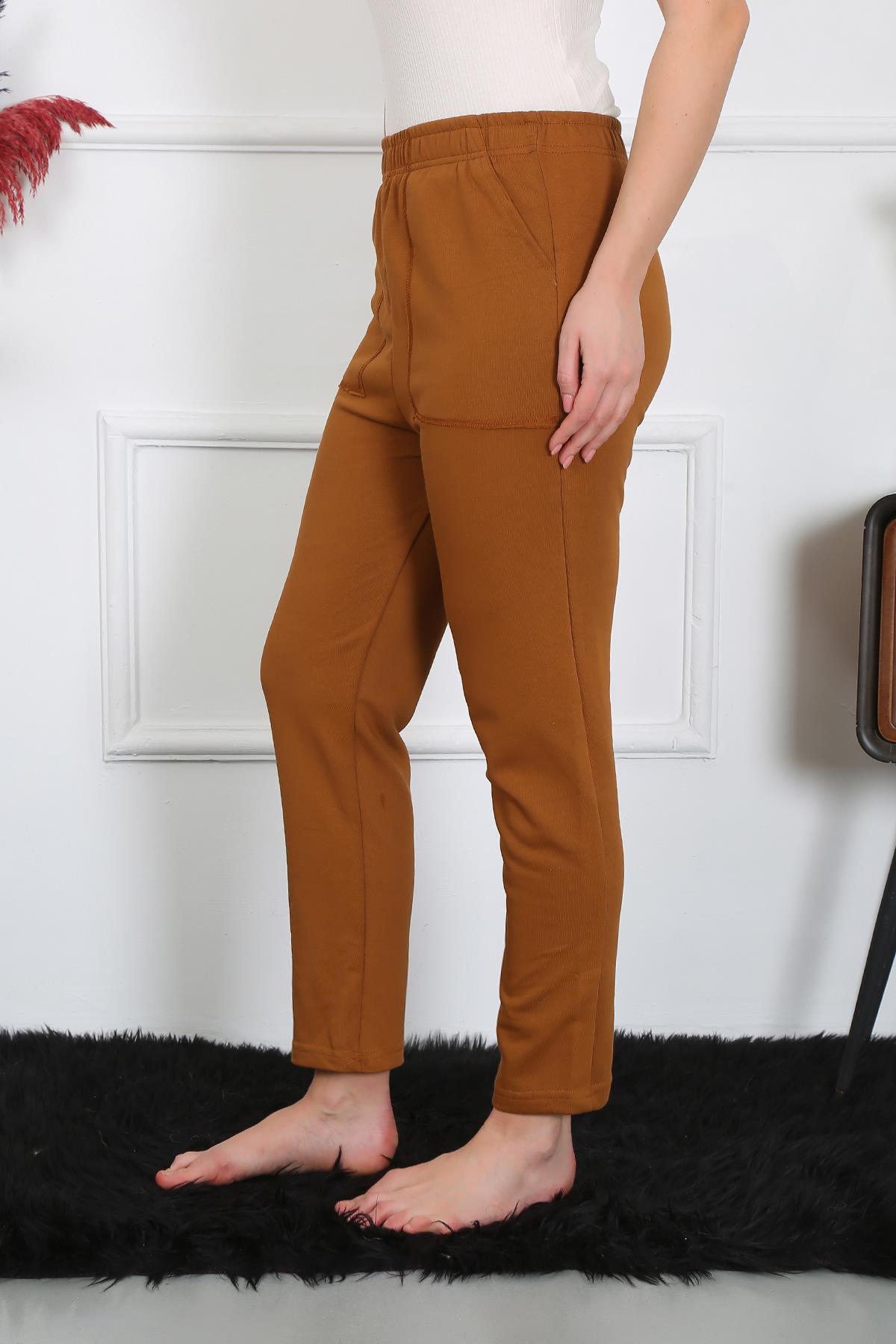 moda-cizgi-kadin-pamuk-cepli-3-iplik-alt-esofman-kahve-27510-382689-76-B blank