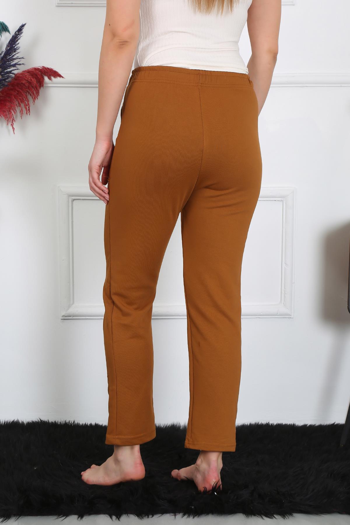 moda-cizgi-kadin-pamuk-cepli-3-iplik-alt-esofman-kahve-27510-382691-76-B blank