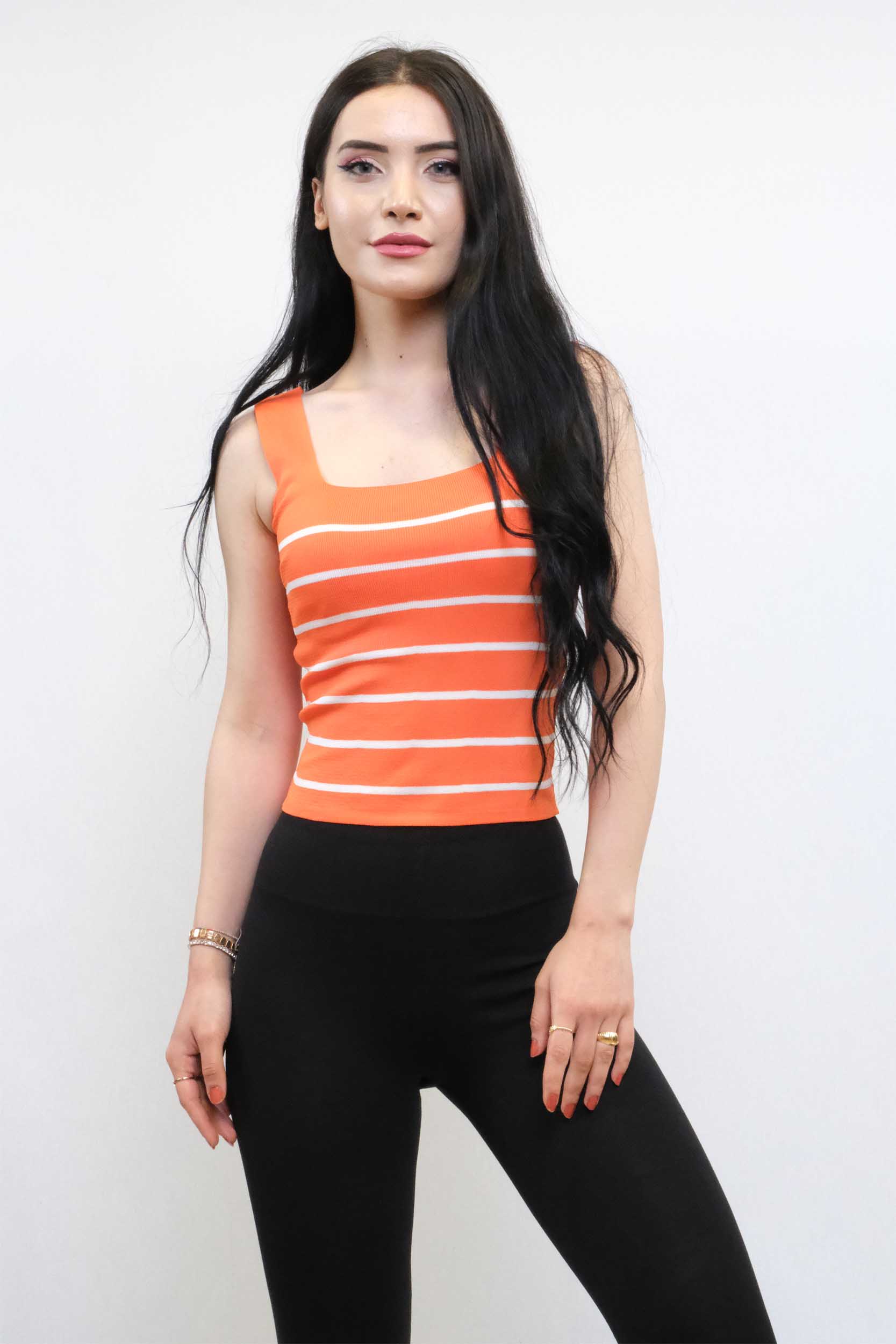moda-cizgi-kare-yaka-cizgili-triko-bluz-turuncu-338297-69-B blank