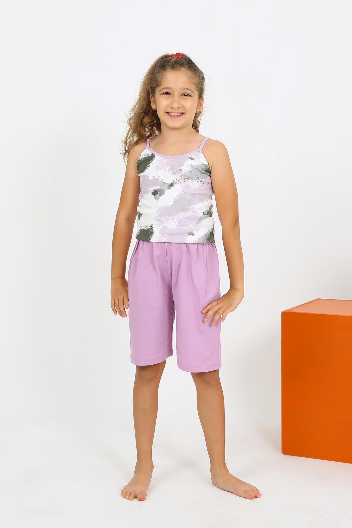 moda-cizgi-kiz-cocuk-ip-askili-sortlu-penye-lila-pijama-takim-20430-384512-77-B blank