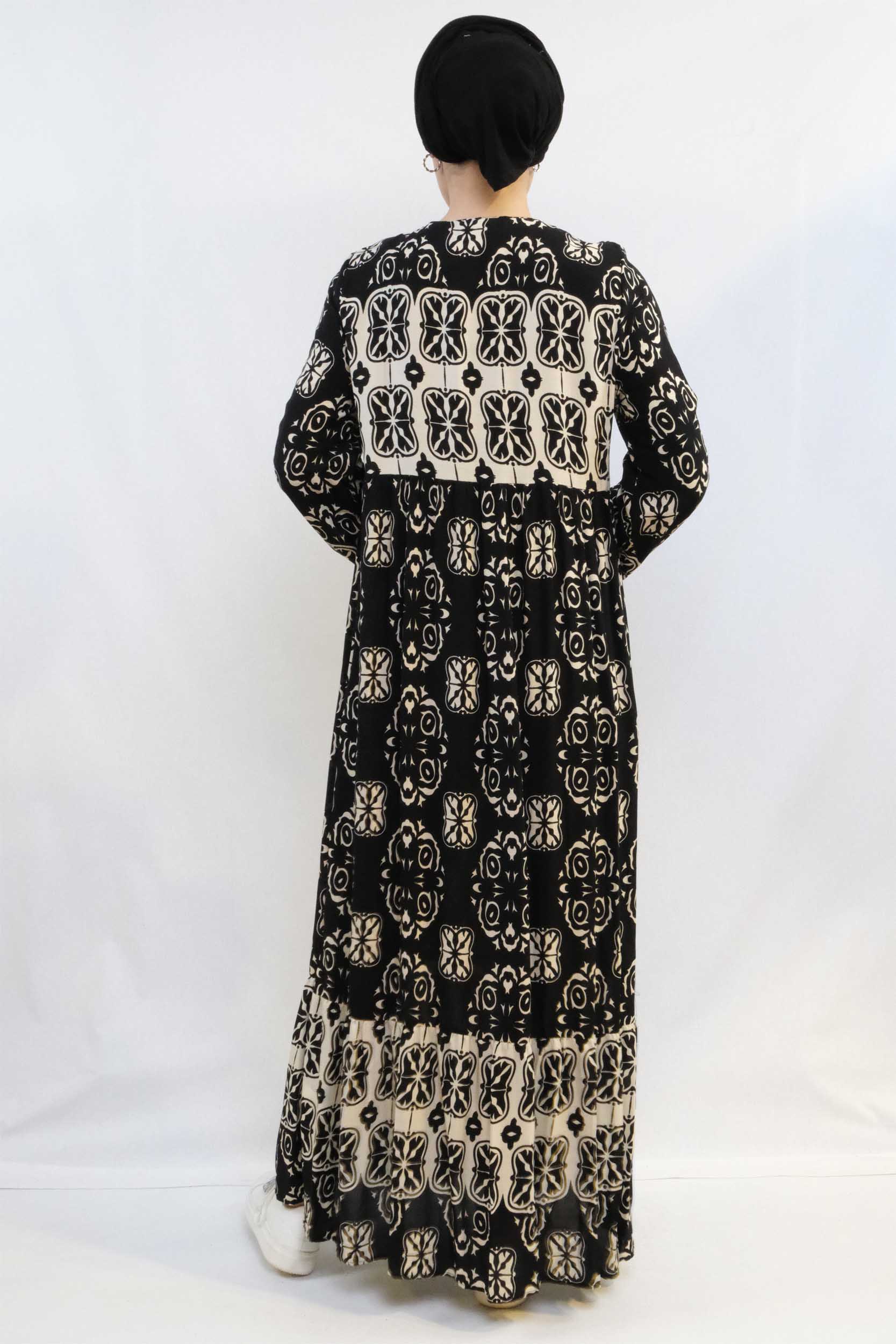 moda-cizgi-papatya-desen-elbise-siyah-339125-69-B blank