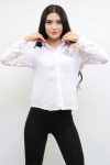 Moda Çizgi Stone Çizgin Shirt MC2301 White