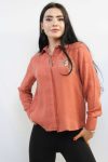 Moda Çizgi Stone Çizgin Shirt MC2301 Coral