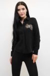 Moda Çizgi Stone Çizgin Shirt MC2301 Black