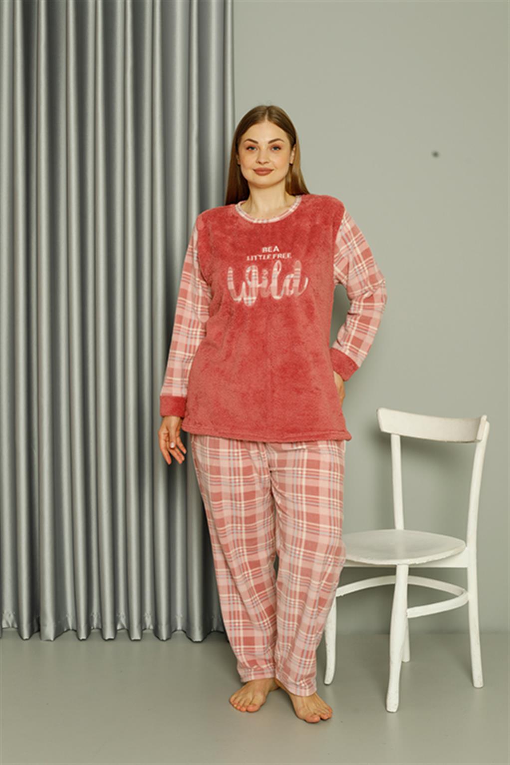 moda-cizgi-welsoft-polar-kadin-buyuk-beden-pudra-pijama-takimi-808040-383921-77-B blank