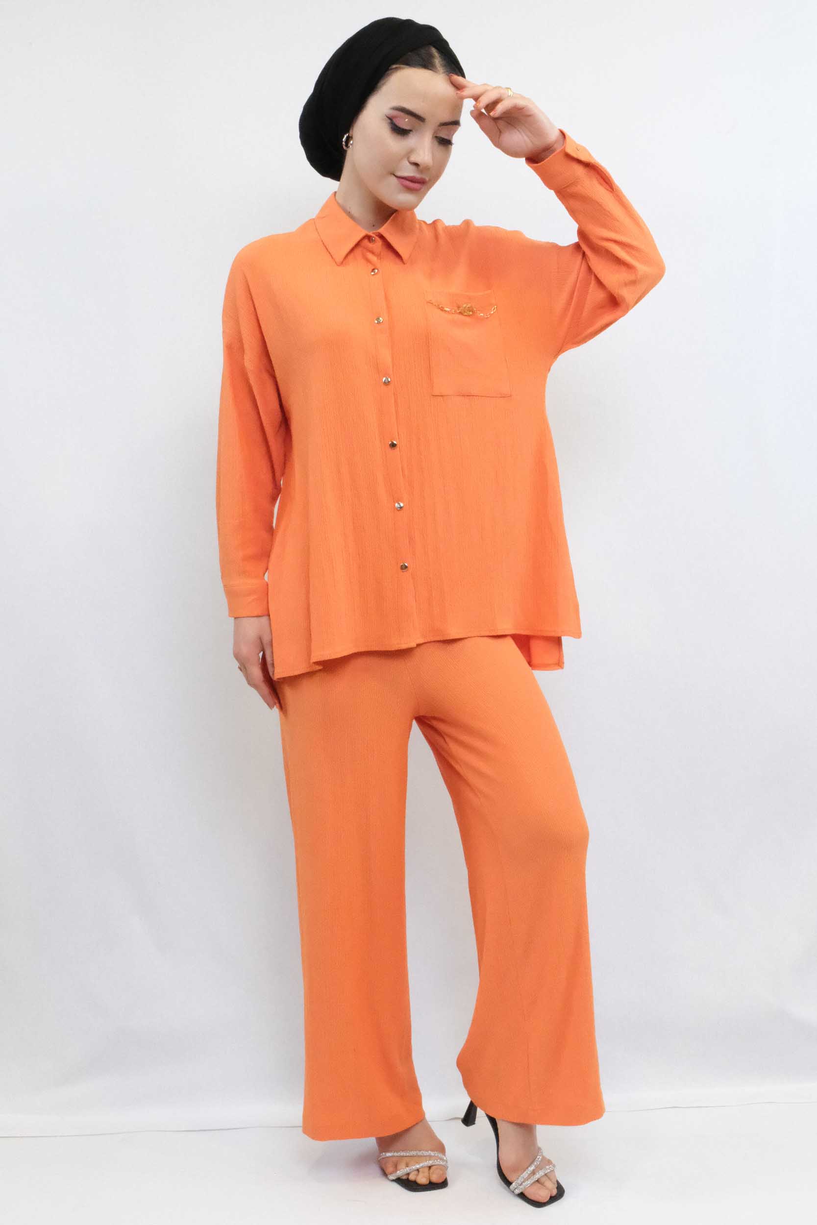 moda-cizgi-zincir-aksesuarli-ikili-takim-mc9102-turuncu-338519-69-B blank