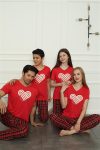 Moda Çizgi Family Combed Cotton Pajama Set (mother - daughter) 50114 Sold Separately. Prices Are Different