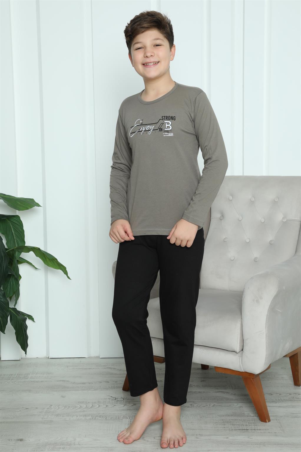 modacizgi-erkek-cocuk-penye-pijama-takim-20418-358305-71-B blank
