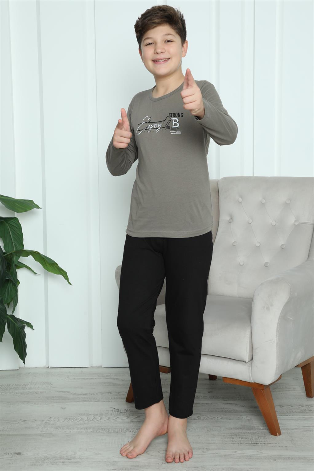 modacizgi-erkek-cocuk-penye-pijama-takim-20418-358308-71-B blank