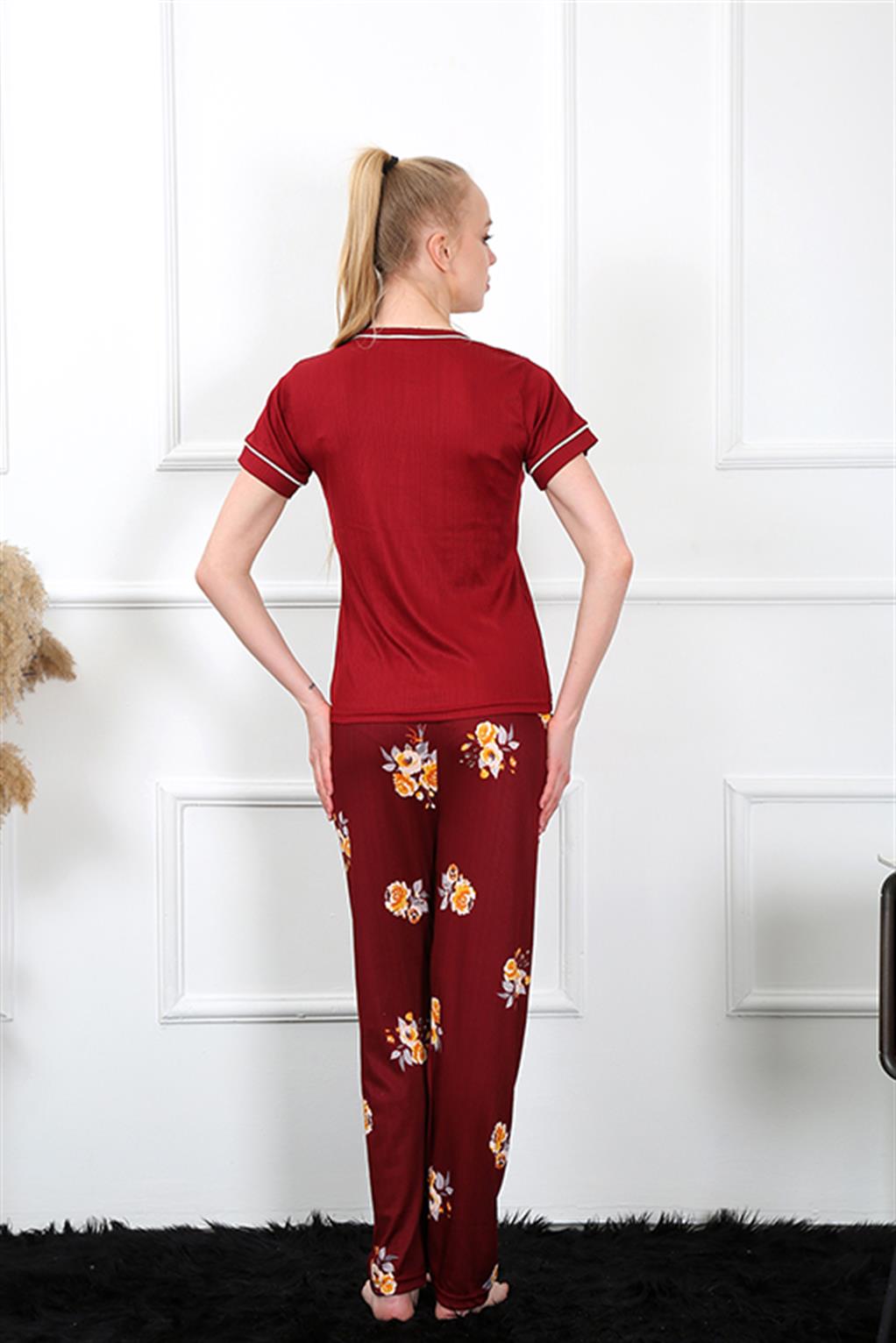 modacizgi-kadin-bordo-kisa-kol-pijama-takim-20388-337232-69-B blank