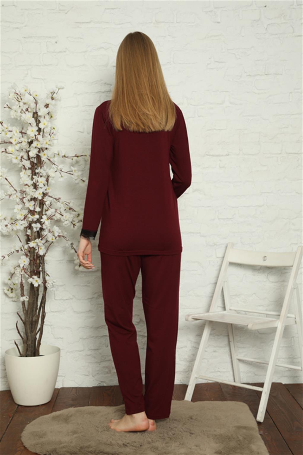 modacizgi-kadin-hamile-lohusa-bordo-pijama-takimi-45201-337122-69-B blank