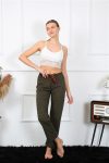 Moda Çizgi Women's Cotton Bottom Pajamas 27464