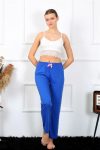 Moda Çizgi Women's Cotton Bottom Pajamas 27465