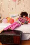 Moda Çizgi Women's Long Sleeve Combed Cotton Pajama Set 4202