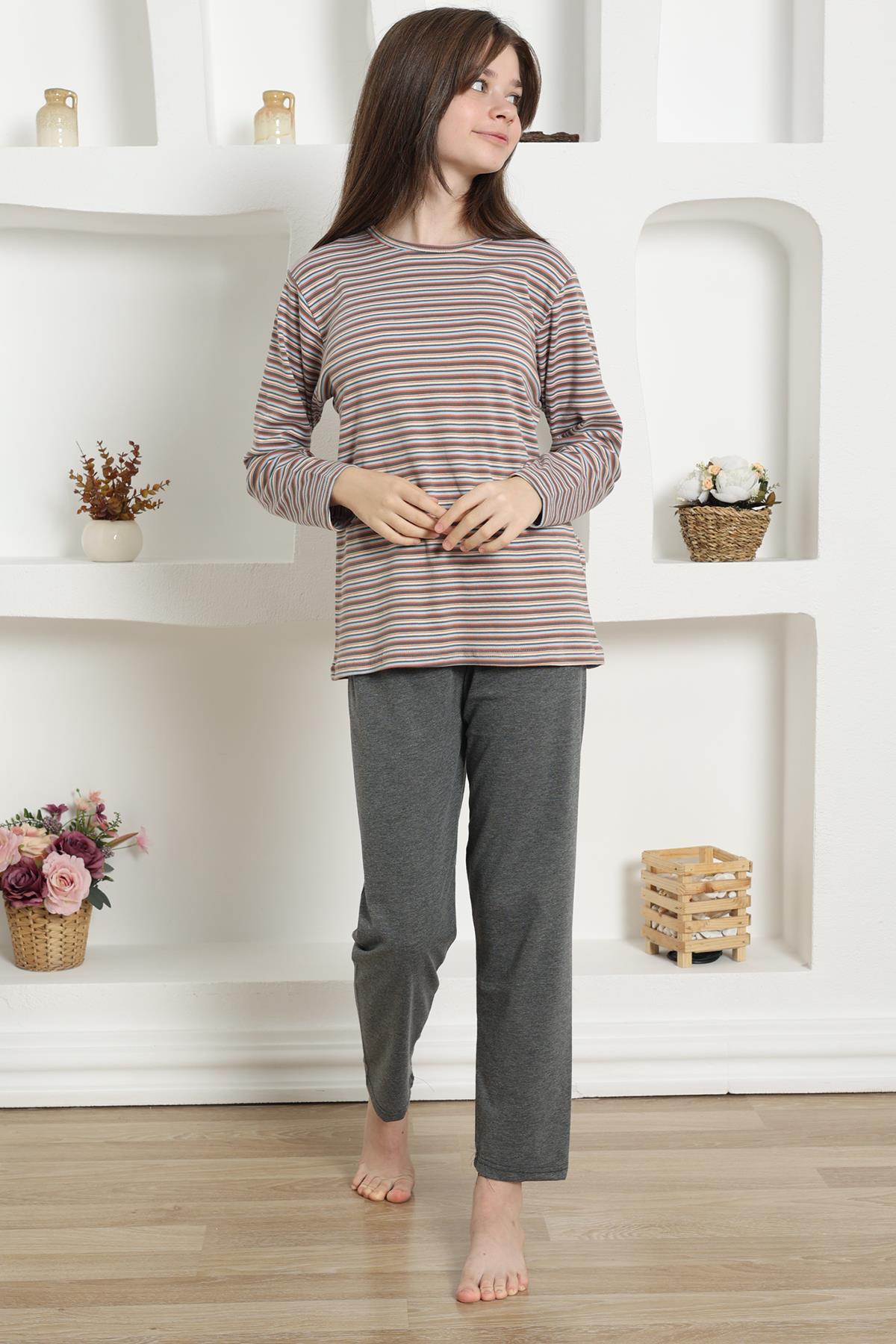modacizgi-kiz-cocuk-penye-pijama-takim-20424-358514-71-B blank