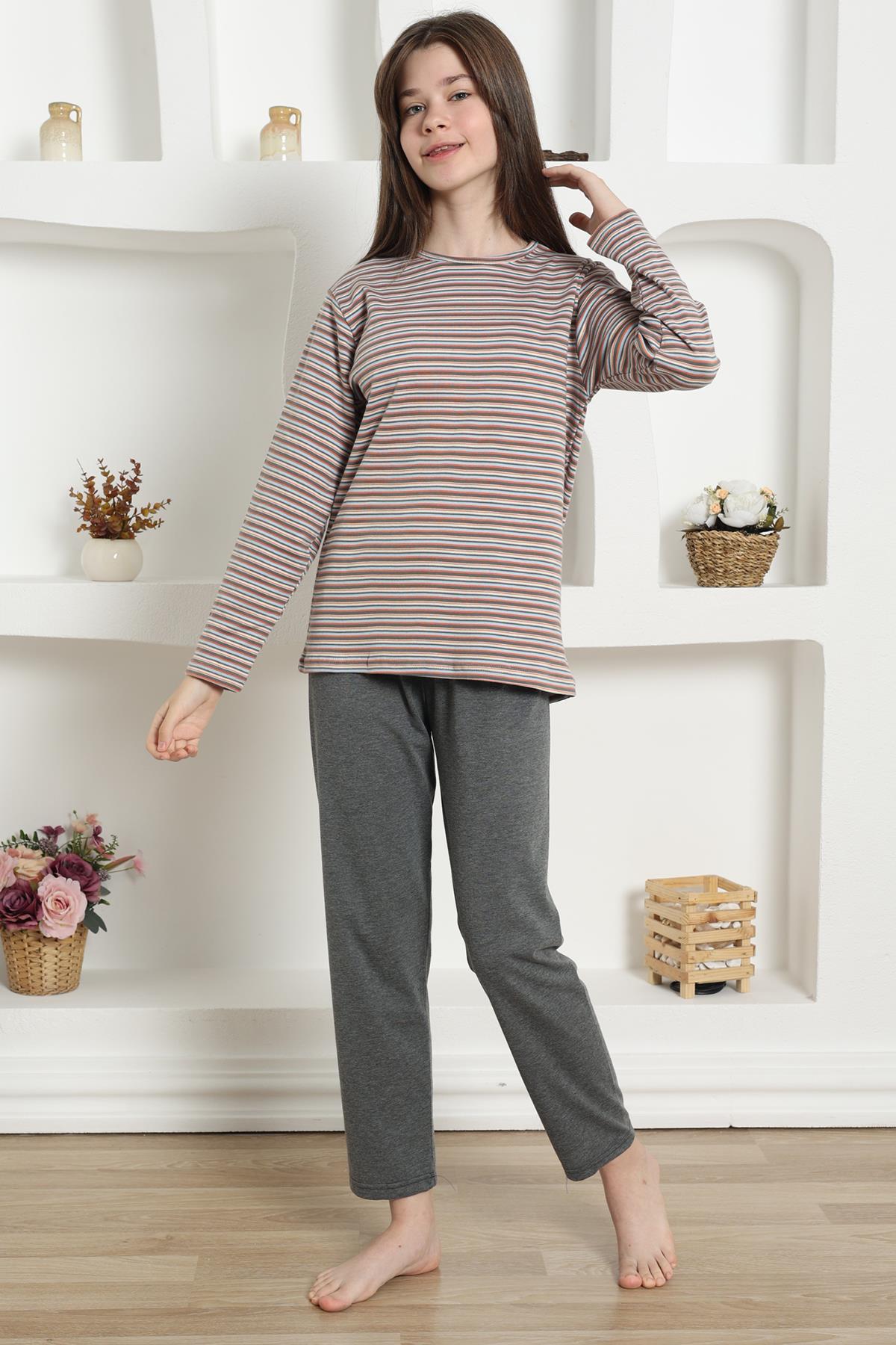 modacizgi-kiz-cocuk-penye-pijama-takim-20424-358515-71-B blank