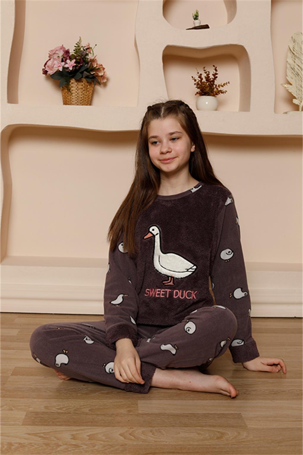 modacizgi-kiz-cocuk-welsoft-polar-murdum-pijama-takimi-20525-341746-70-B blank
