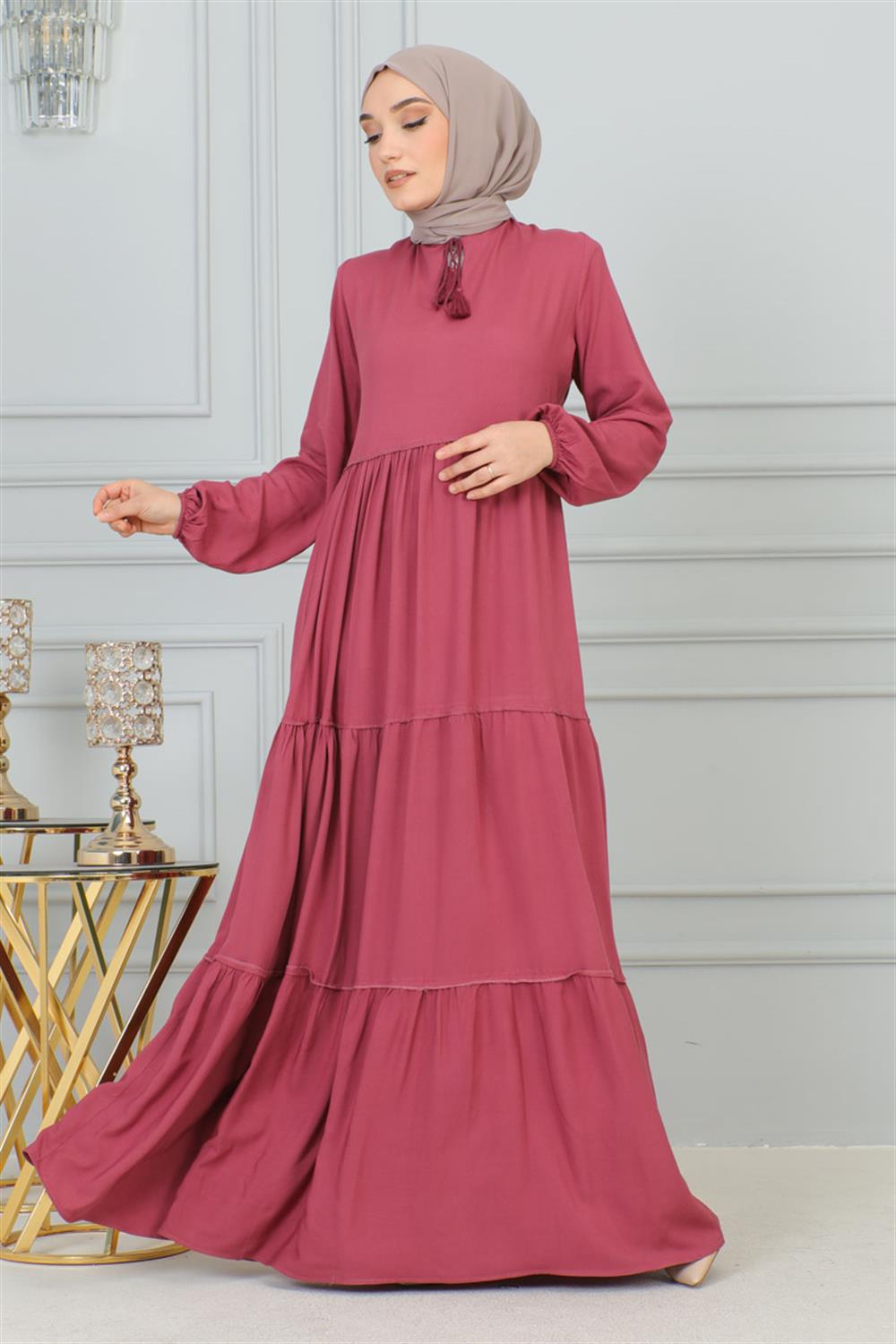 puskul-detayli-elbise-gul-kurusu-78904-391686-78-B blank