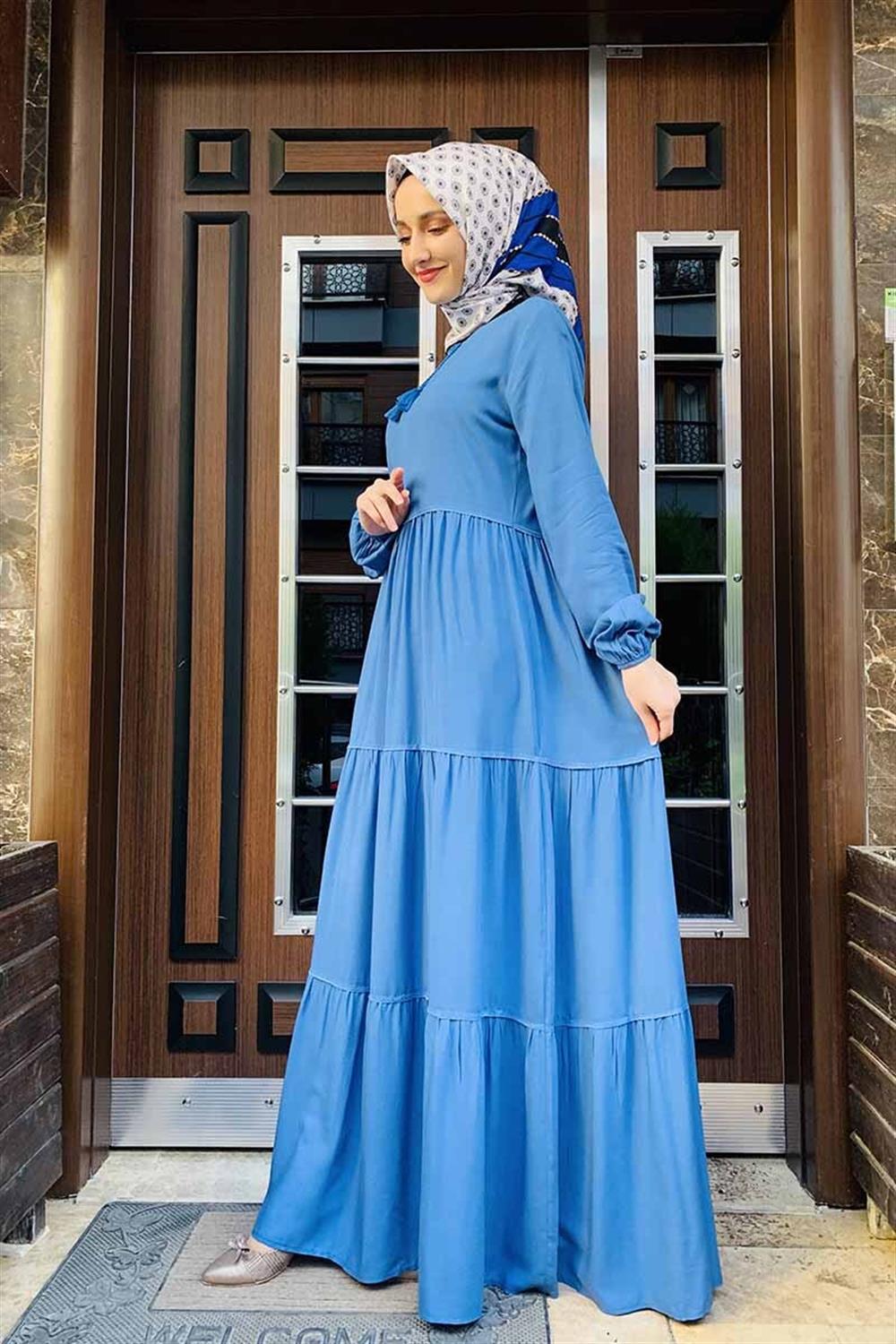 puskul-detayli-elbise-indigo-78903-391679-78-B blank