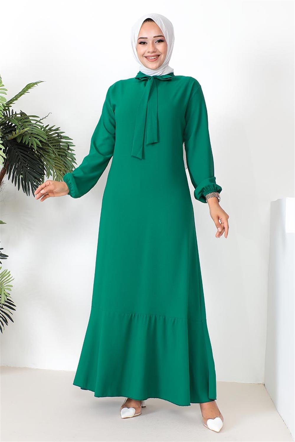 tesettur-model-elbise-zumrut-yesili-393219-79-B blank