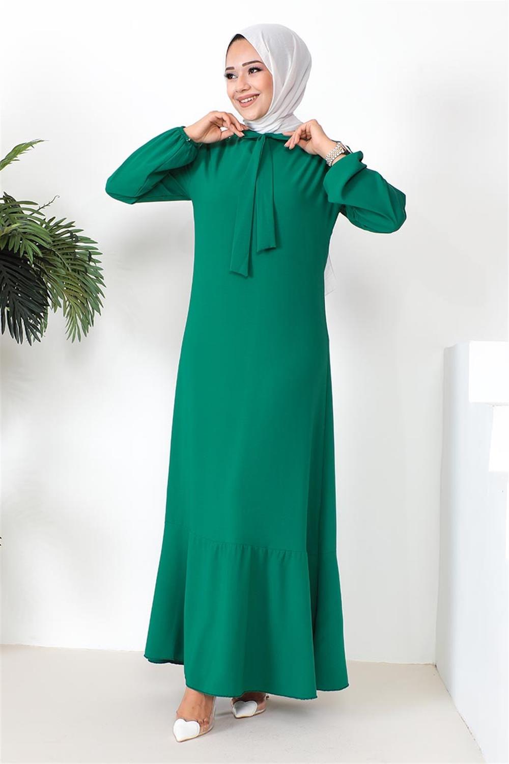 tesettur-model-elbise-zumrut-yesili-393220-79-B blank