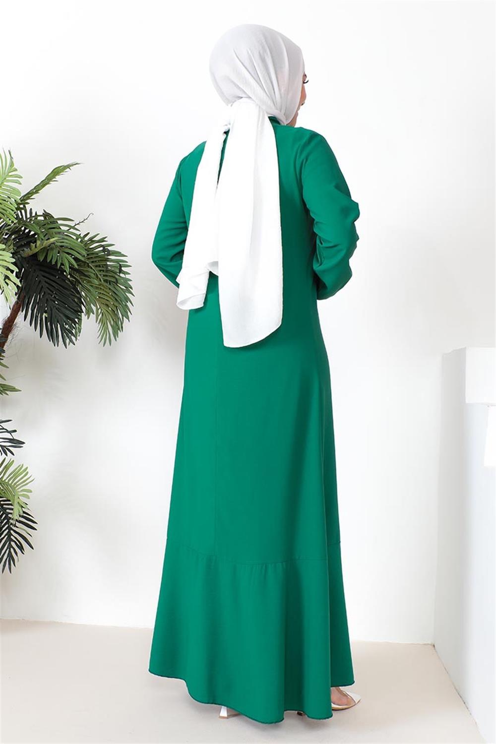 tesettur-model-elbise-zumrut-yesili-393221-79-B blank