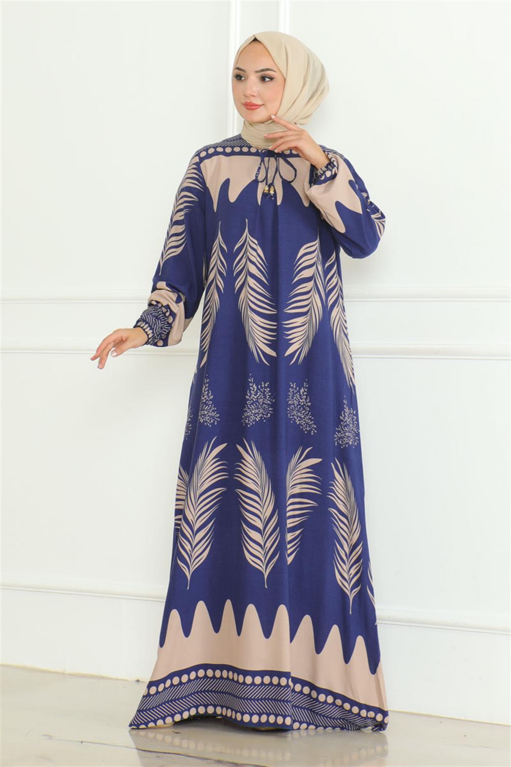 yakasi-baglamali-viskon-elbise-saks-mavisi-389449-78-B blank