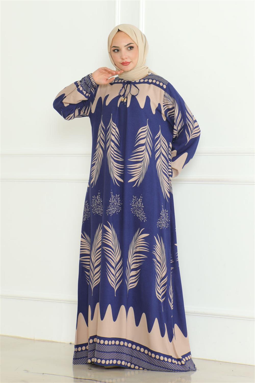 yakasi-baglamali-viskon-elbise-saks-mavisi-389450-78-B blank