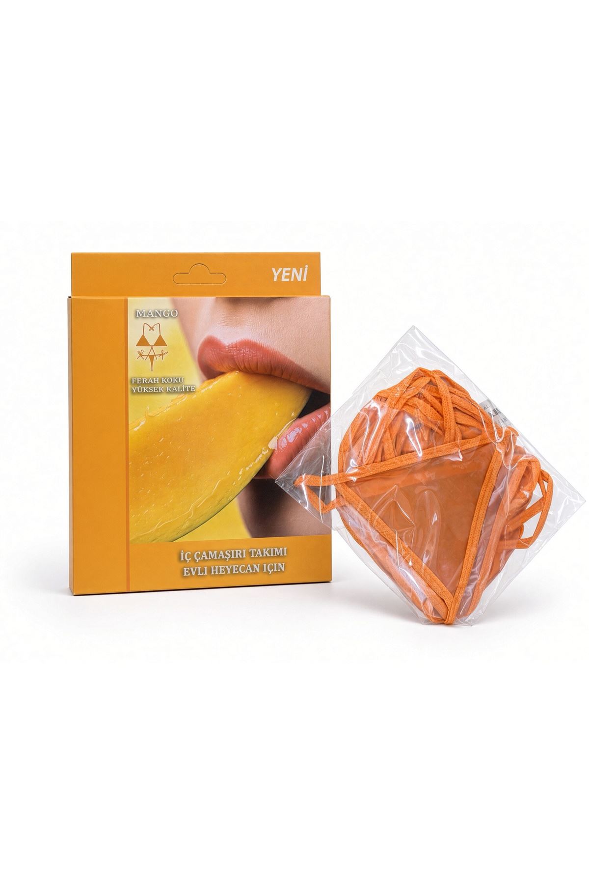 Mango Aromalı Yenilebilir İç Çamaşırı Takımı - Görsel 3