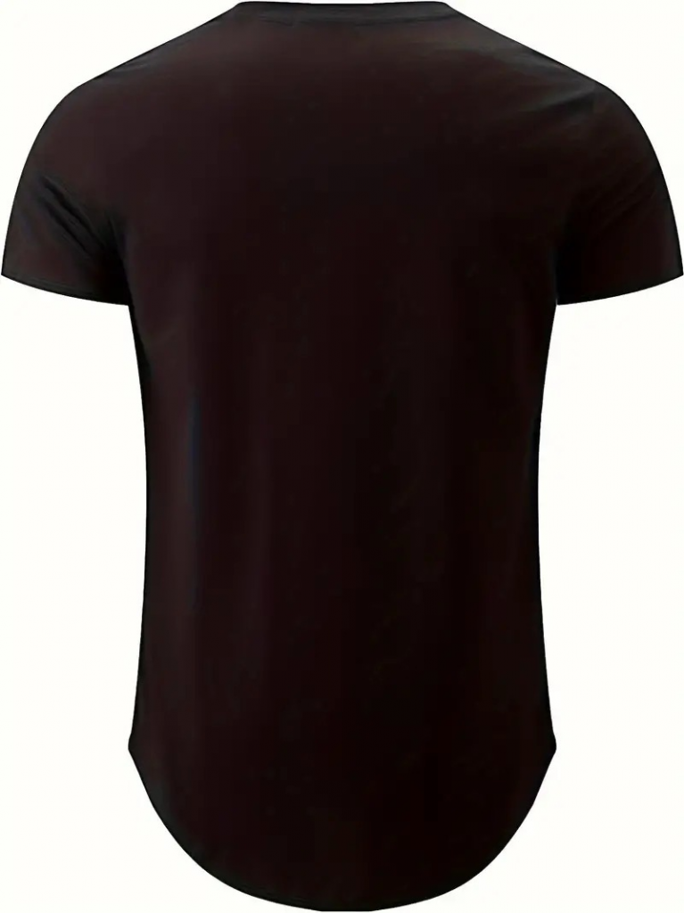 Erkek Kısa Kollu V Yaka Süprem T-shirt - Görsel 4