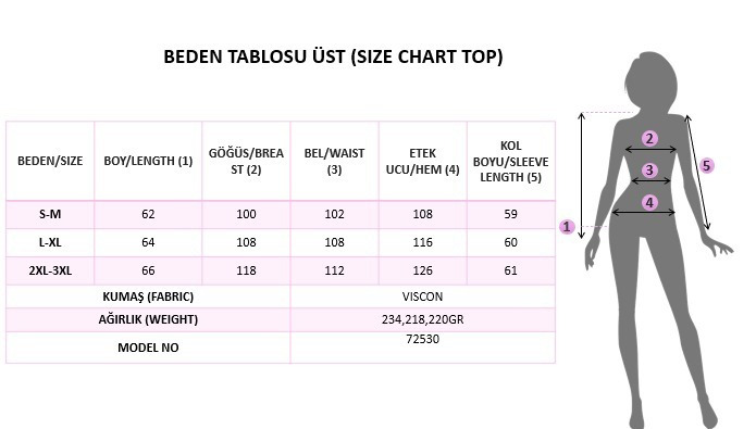 Kadın Uzun Kollu Yakadan Fermuarlı Viskon Bluz - Görsel 4