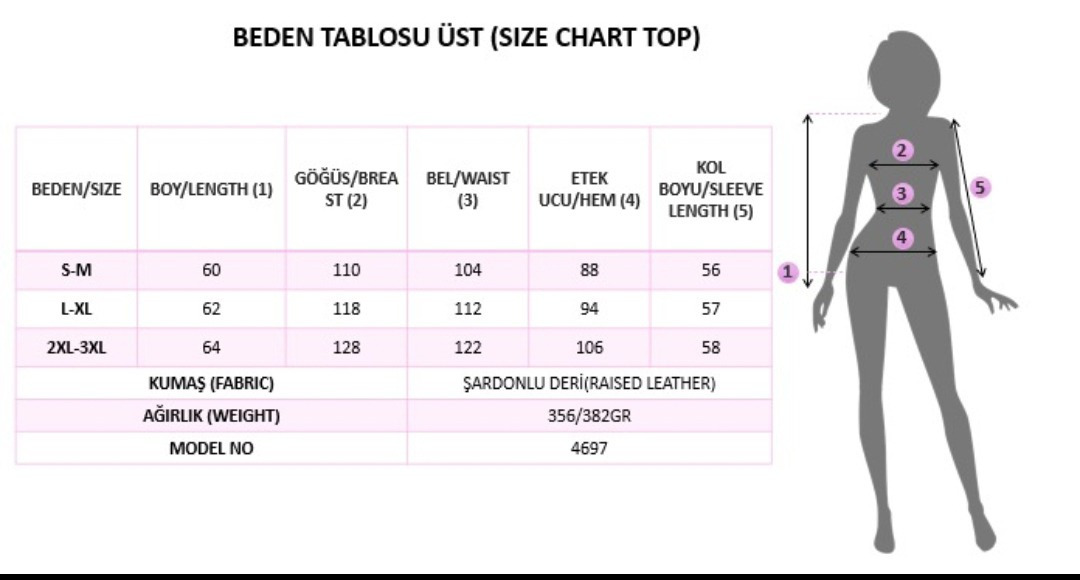 Kadın Uzun Kollu önden Fermuarlı Kısa şardonlu Deri Ceket - Görsel 7