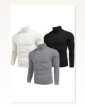 Unisex Modern Stil 3’lü Avantaj Paketi Boğazlı Likralı Kaşkorse Body Marketplace