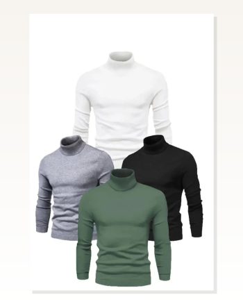 Unisex Modern Stil 4’Lü Karma Boğazlı Fitilli Kaşkorse Body