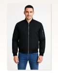 Arka Bomber Ceket – Siyah Marketplace