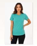 Basic Tişört Bisiklet Yaka Kısa Kol Günlük Yazlık Slim Fit T-Shirt – Su Yeşili Marketplace