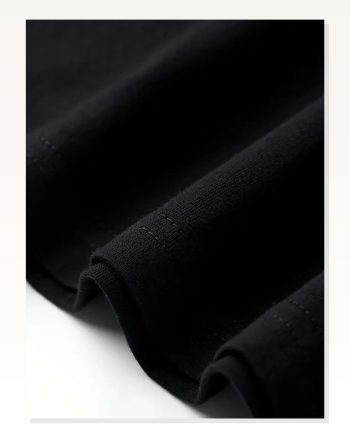Kadın Baskılı Salaş Stil Beyaz Oversize Bisiklet Yaka Tişört