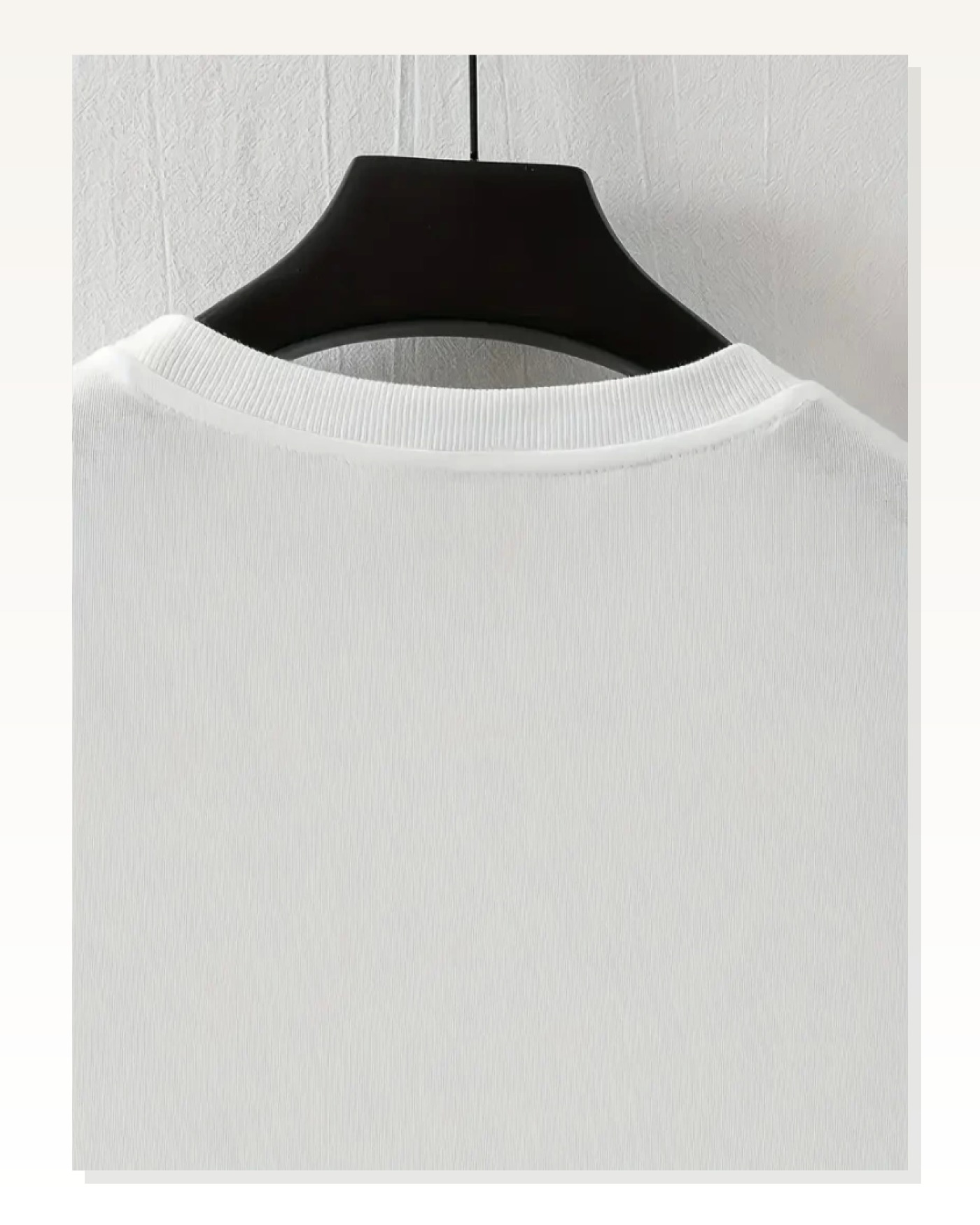Baskılı Kadın Salaş Stil Beyaz Oversize Bisiklet Yaka Tişört Marketplace blank