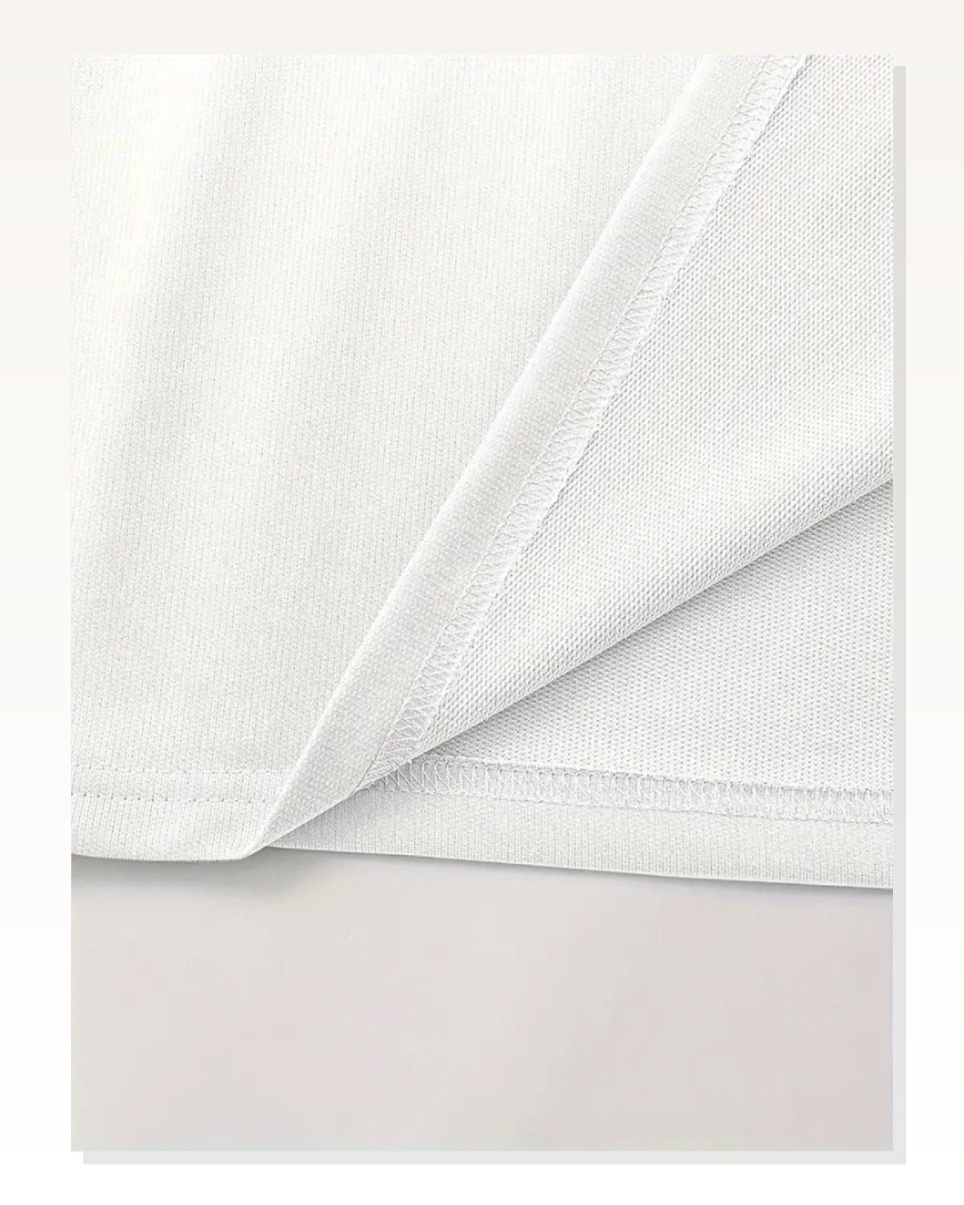 Baskılı Kadın Salaş Stil Beyaz Oversize Bisiklet Yaka Tişört Marketplace blank
