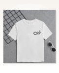 Erkek Çocuk Baskılı T-Shirt – Beyaz Marketplace