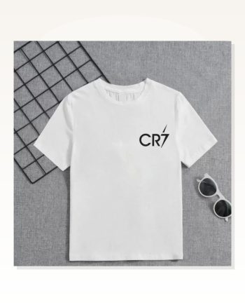 Erkek Çocuk Baskılı T-shirt Beyaz