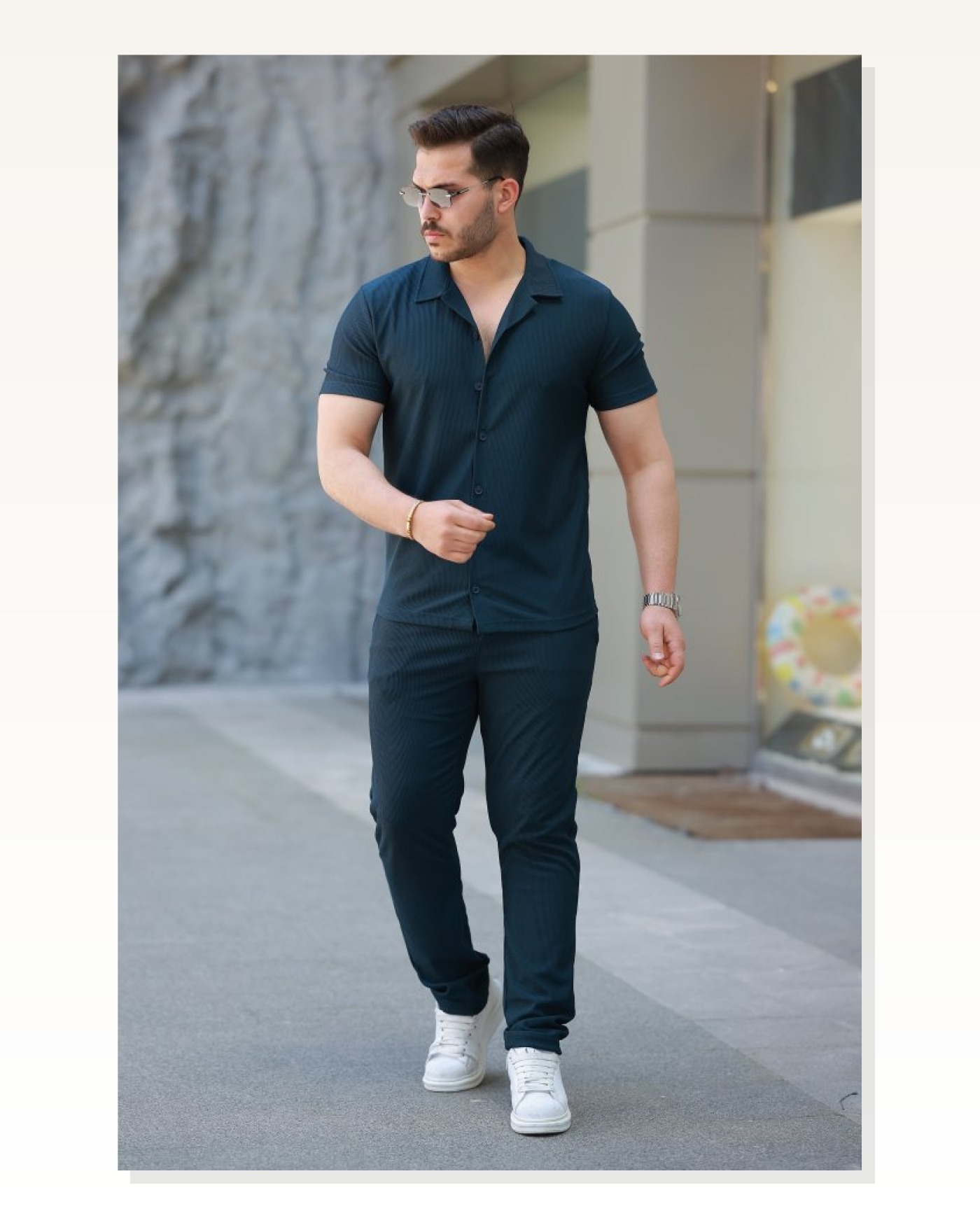 Erkek Ottoman Kumaş Pantolon Gömlek Takım Marketplace blank