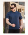 Erkek Oversize Bisiklet Yaka Kısa Kollu T-shirt